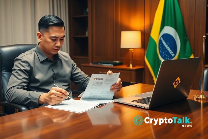 Binance crypto license in Brazil