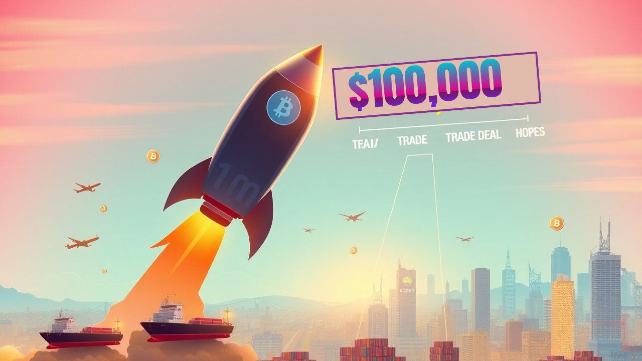 Bitcoin Price Nears $100K on Trade Deal Optimism